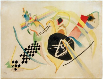 Design for On White I by Wassily Kandinsky